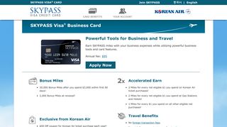 SKYPASS Visa® Business Card | U.S. Bank