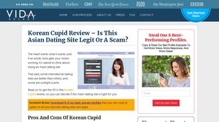 Korean Cupid Review - Is This Asian Dating Site A Scam?