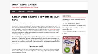 Korean Cupid Review: Is It Worth It? Must READ - Smart Asian Dating