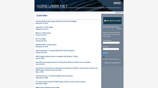 License authorization version - KORG USER NET