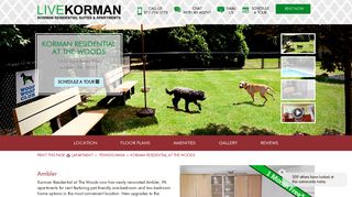 Korman Residential at the Woods: Ambler Apartments for Rent