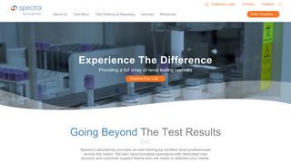 Spectra Laboratories: Homepage