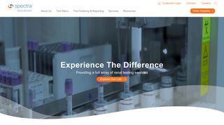 Spectra Laboratories: Homepage