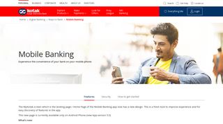 Mobile Banking - Kotak Mahindra Bank