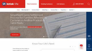 Kotak Life Insurance: Life Insurance Policies And Plans Online In India