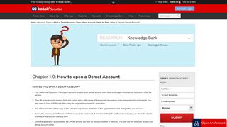 How to Open a Demat Account? | Kotak Securities®