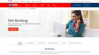 Net Banking - Kotak Mahindra Bank