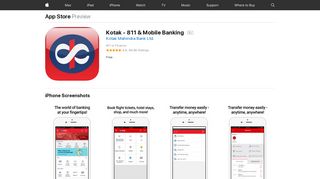 Kotak - 811 & Mobile Banking on the App Store - iTunes - Apple