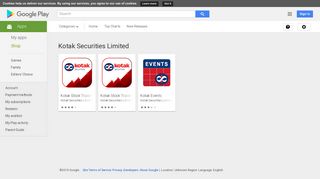 Android Apps by Kotak Securities Limited on Google Play