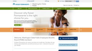 Kaiser Permanente® | Home | Washington State Public Employees ...