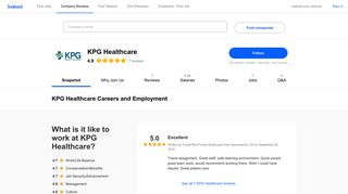 KPG Healthcare Careers and Employment | Indeed.com