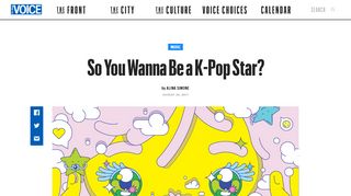 So You Wanna Be a K-Pop Star? | Village Voice