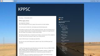 KPPSC: KPPSC Apply Online
