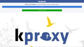 KProxy - Facebook