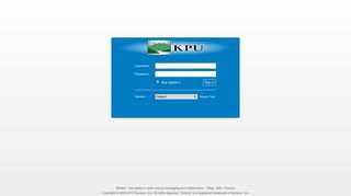 Zimbra Webmail Login - KPU