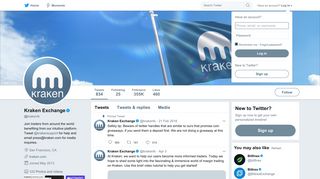 Kraken Exchange (@krakenfx) | Twitter