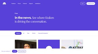 Press and News Features | Kraken