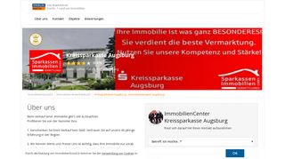 Kreissparkasse Augsburg - Immobilienmakler bei ImmobilienScout24