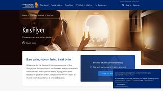 KrisFlyer - Singapore Airlines
