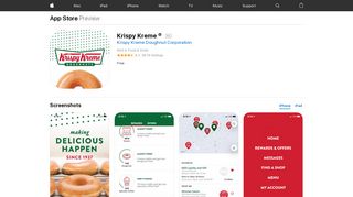 Krispy Kreme ® on the App Store - iTunes - Apple