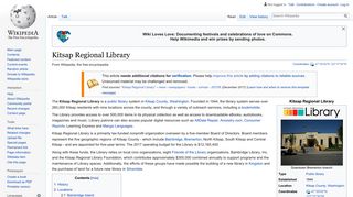 Kitsap Regional Library - Wikipedia