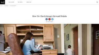 How To Check Kroger Reward Points | LEAFtv