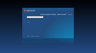 Kronos iSeries Central - Web Access - AmerisourceBergen