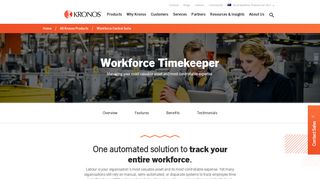Workforce Timekeeper - Manage Employee Time & Attendance - Kronos