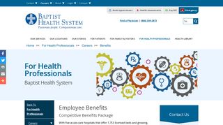 Employee Benefits at Baptist Health System