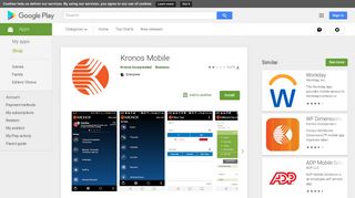 Kronos Mobile – Apps on Google Play