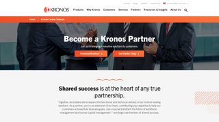 Join the Kronos Partner Network | Kronos