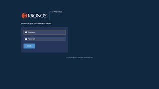 Kronos Workforce Ready - Login - SaaShr