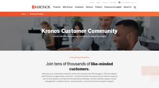 Kronos Community of customers, partners and product experts | Kronos