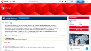 Kronos App : Target - Reddit
