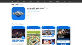 Universal Orlando Resort™ on the App Store - iTunes - Apple