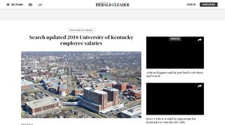 Search updated 2018 University of Kentucky employee salaries ...