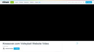 Krossover.com Volleyball Website Video on Vimeo