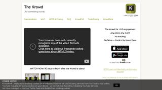 The Krowd App