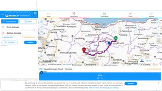 Krucil - Senduro route planner - distance, time and costs – ViaMichelin
