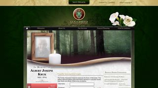 Albert Kruk Login - Sudbury, Ontario | Lougheed Funeral Home