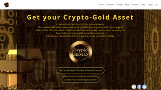Crypto-Gold Coin