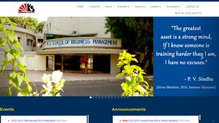 K S SCHOOL OF BUSINESS MANAGEMENT