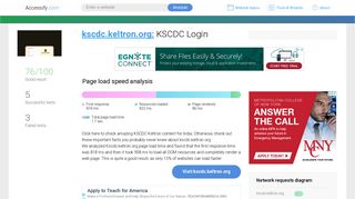 Access kscdc.keltron.org. KSCDC Login