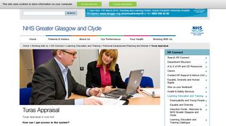 NHSGGC : Turas Appraisal - NHS Greater Glasgow and Clyde