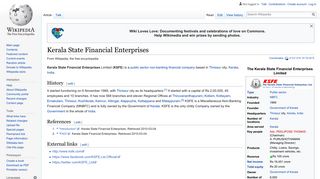 Kerala State Financial Enterprises - Wikipedia
