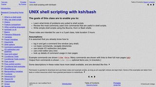 Unix shell scripting with ksh/bash - Dartmouth College