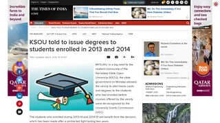 KSOU told to issue degrees to students enrolled in 2013 and 2014 ...