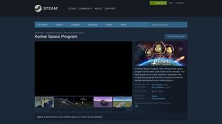 Kerbal Space Program on Steam