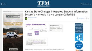 Total Frat Move | Kansas State Changes Integrated Student ...