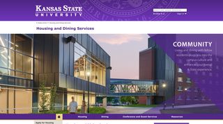 Housing and Dining Services | Kansas State University